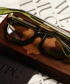 Chrome Hearts Glasses Sunglasses OPTITCAL – DARK OLIVEGOLD PLATED 3