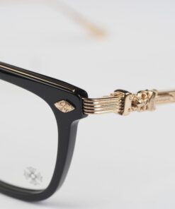 Chrome Hearts Glasses Sunglasses OVERPOKED – BLACKGOLD PLATED 1