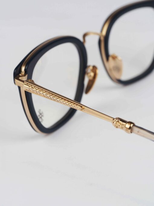 Chrome Hearts Glasses Sunglasses STRAPADICTOME – MATTE P.COOKMATTE GOLD PLATED 1