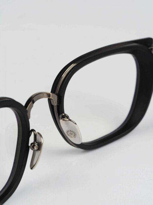 Chrome Hearts Glasses Sunglasses TELEVAGILIST – MATTE BLACKANTIQUE SILVER 8