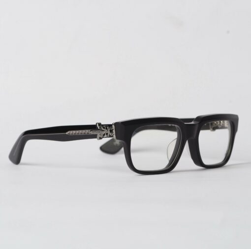 Chrome Hearts Glasses Sunglasses VAGILLIONAIRE I – MATTE BLACKSILVER 2