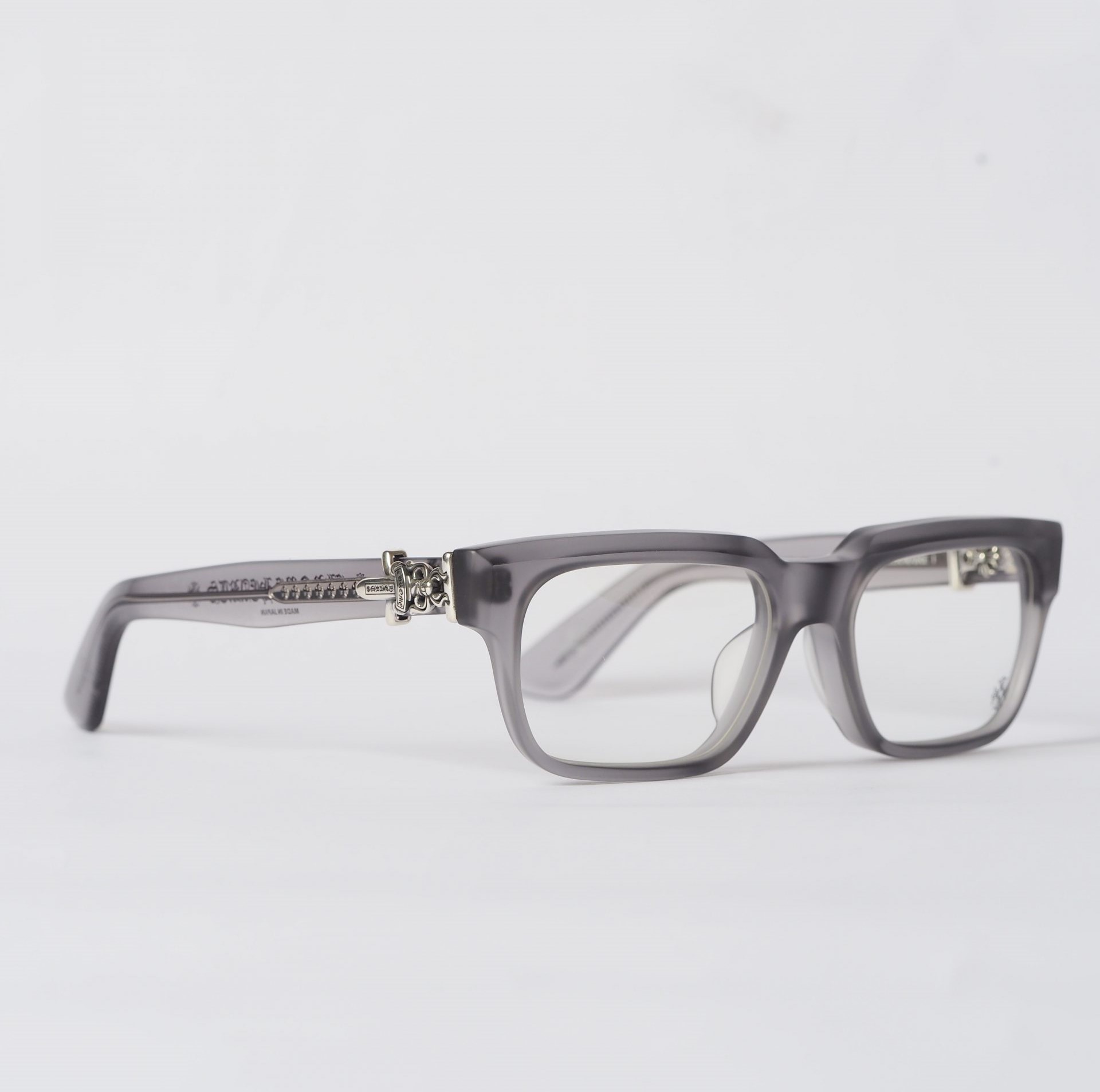 Chrome Hearts Glasses Sunglasses VAGILLIONAIRE I – MATTE GRAPHITESILVER 2