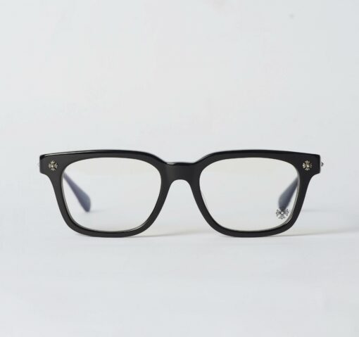 Chrome Hearts glasses COX UCKER – BLACKSHINY SILVER 1