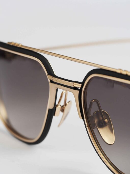Chrome Hearts glasses Chrome Hearts Sunglasses HUMPSTER – MIDNIGHT BLUEMATTE GOLD PLATED 6