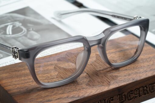 Chrome Hearts glasses GRIM – MATTE GRAPHITESILVER 2