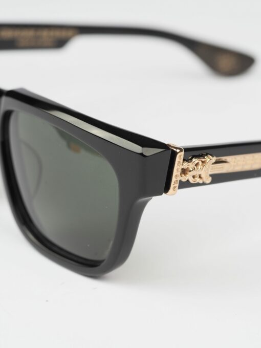 Chrome Hearts glasses sunglasses BOX OFFICER – BLACKGOLD PLATED 3